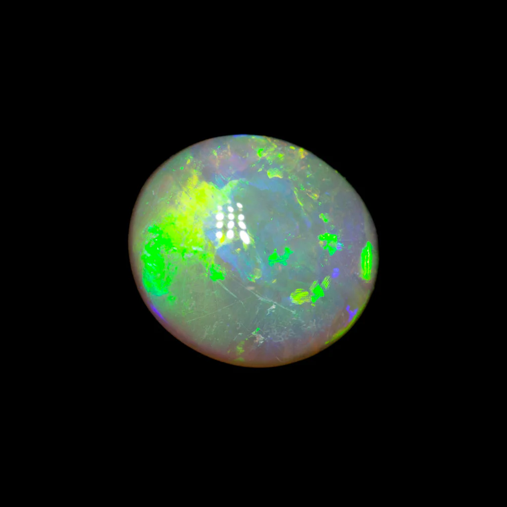 1.35 ct dark opal 8.3x7.5x3.9mm - Image 2