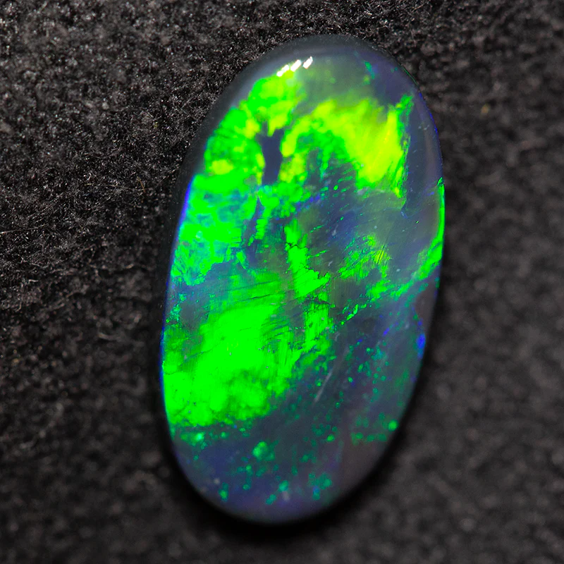 1.36 ct black opal 11.8x6.6x2.4mm - Image 3