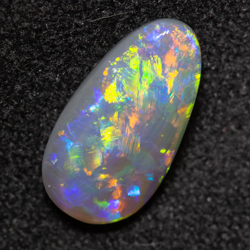 1.36 ct dark opal 11x6.2x3.1mm - Image 2