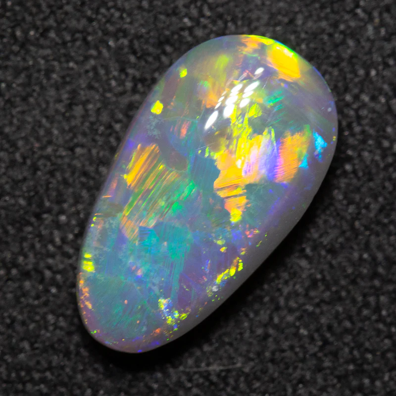 1.36 ct dark opal 11x6.2x3.1mm - Image 3