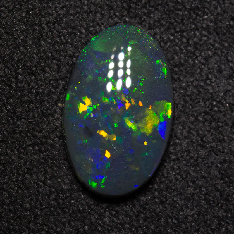 1.37 ct black opal 11.3x7.2x2.7mm - Image 3