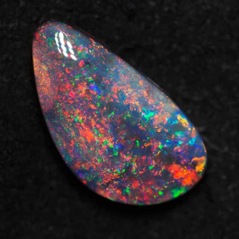 1.37 ct black opal 11.4x6.3x3.3mm - Image 2