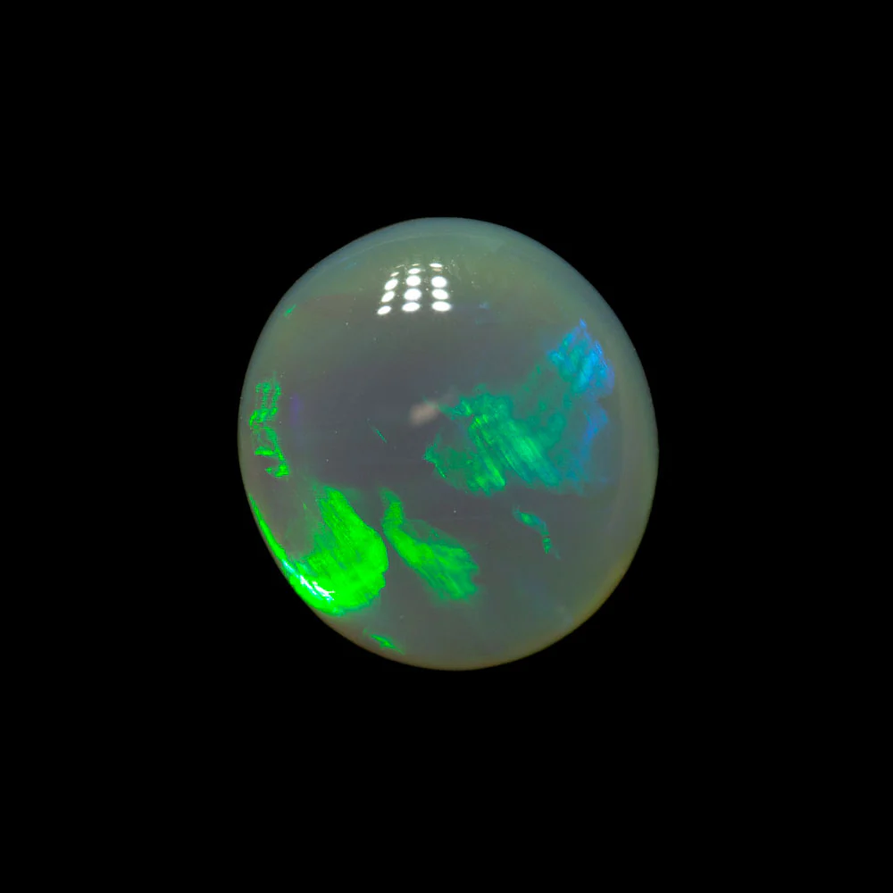 1.37 ct dark opal 8.7x7.8x3.4mm - Image 2