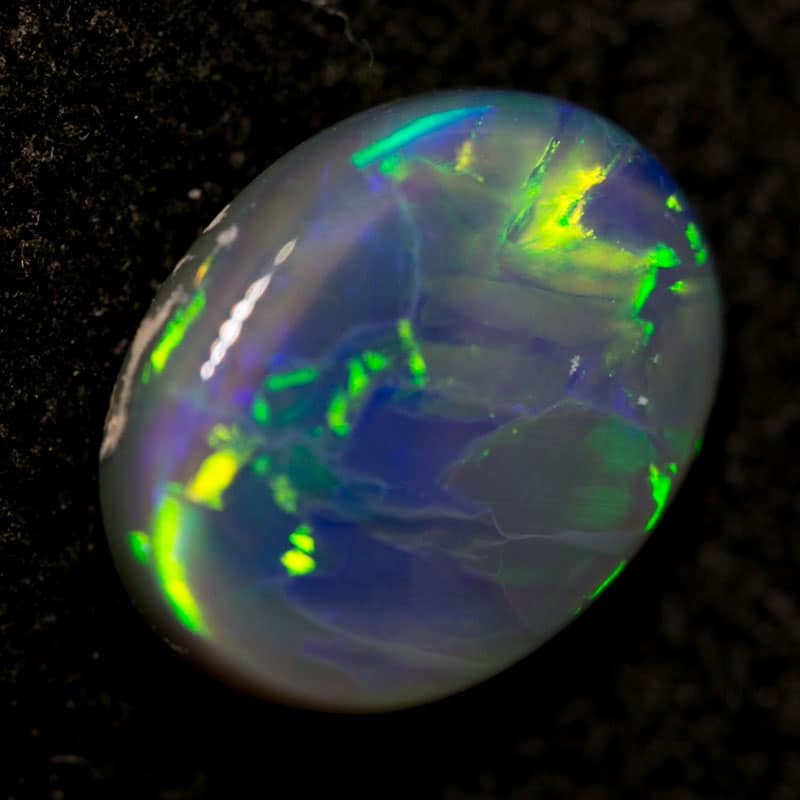 1.38 ct black opal 9x7x3mm - Image 3
