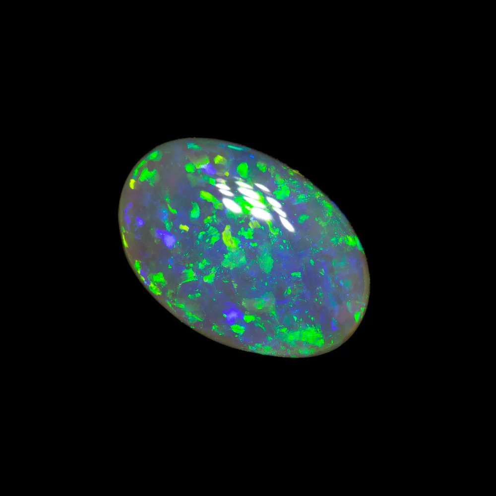 1.38 ct dark opal 9.5x6.5x3.5mm - Image 2