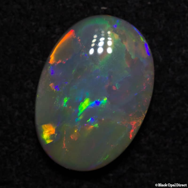 1.38 ct semi black opal 10x7x3mm - Image 3