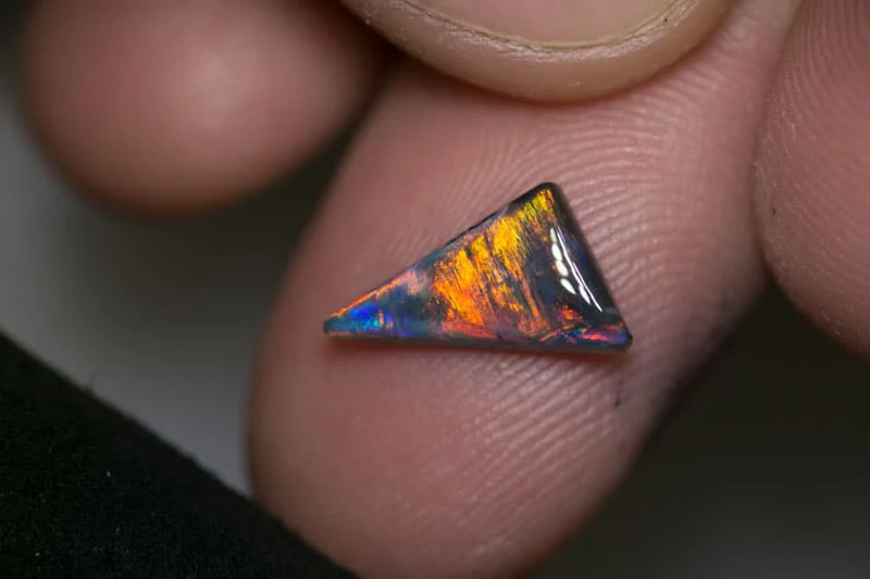 1.39 ct black opal 12x7x2.5mm - Image 4