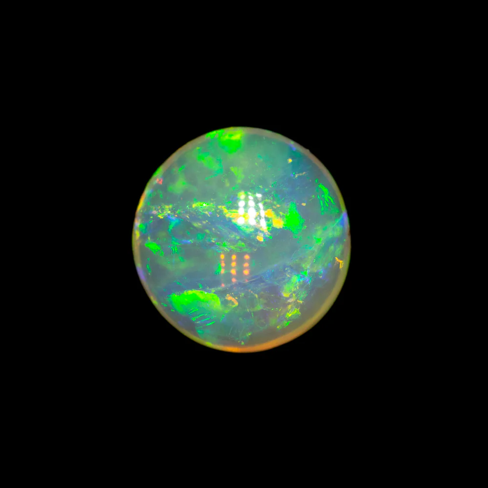 1.39 ct double-sided crystal opal 7.1x6.9x4.6mm - Image 2