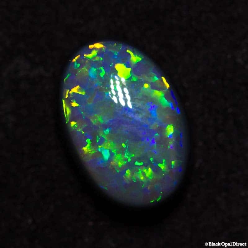 1.39 ct semi black opal 8x6x4mm - Image 3