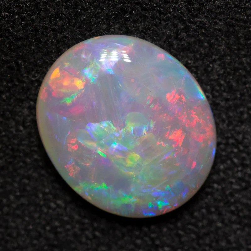 1.39 ct white opal 9.8x8.3x2.7mm - Image 2
