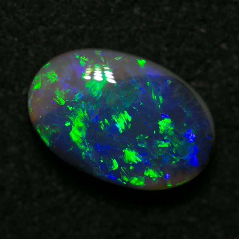 1.40 ct black opal 10x6.5x3mm - Image 3