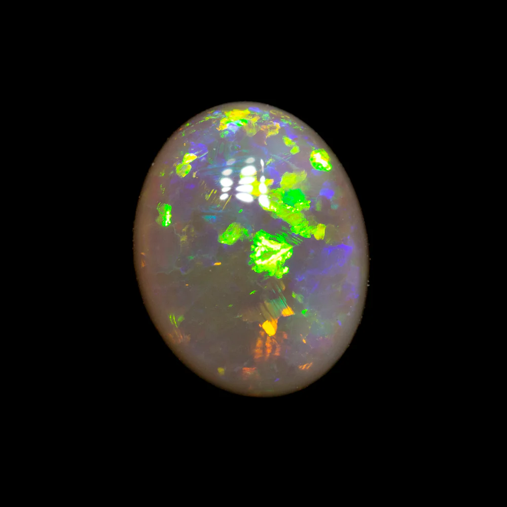 1.40 ct black opal 8.4x6.7x3.9mm - Image 2