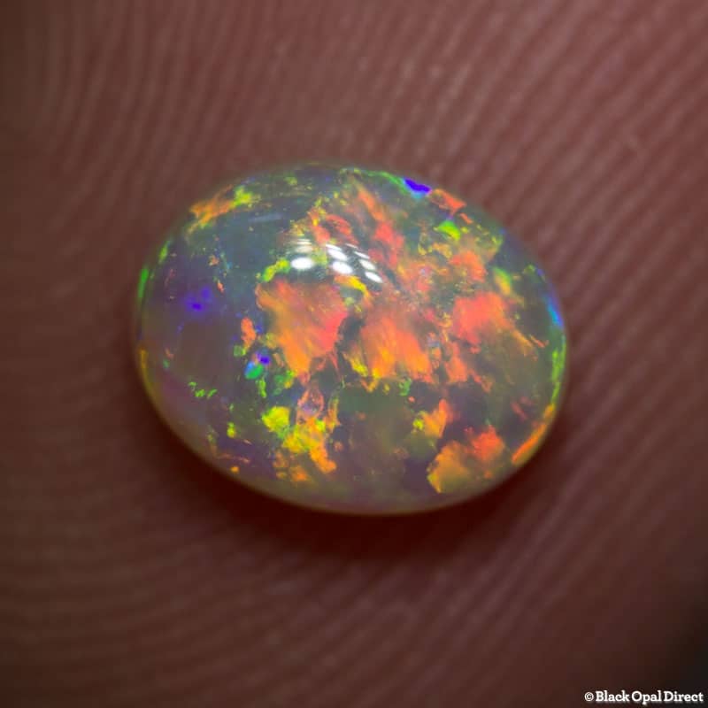 1.40 ct gem crystal opal 8x6.3x4mm - Image 2