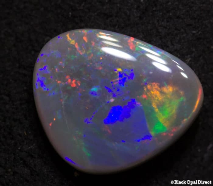 1.40 ct semi black opal 9x8x3mm - Image 3