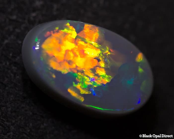 1.41 ct black opal 10x6x3.5mm - Image 2