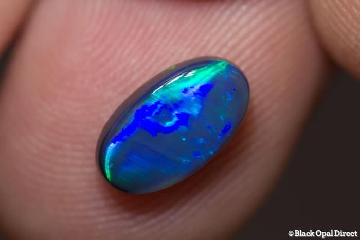 1.41 ct black opal 10x6x3mm - Image 2