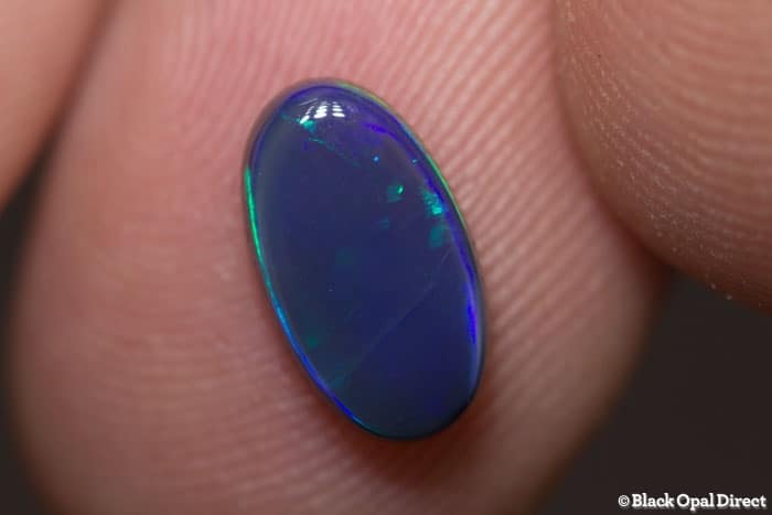 1.41 ct black opal 10x6x3mm - Image 3