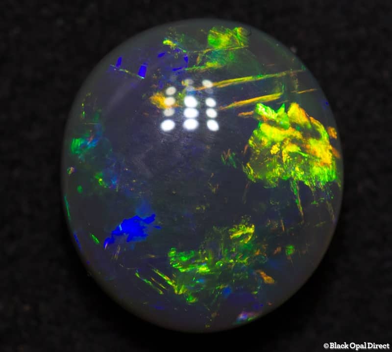 1.41 ct black opal 8x6x4mm - Image 2