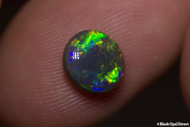 1.41 ct black opal 8x6x4mm - Image 3