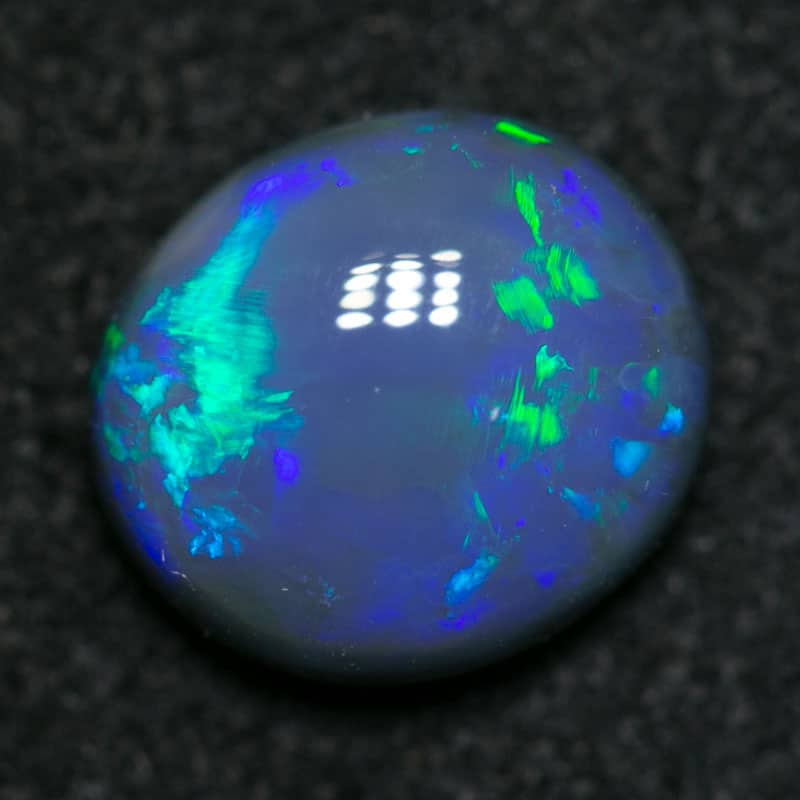 1.41 ct black opal 8x7x4mm - Image 3