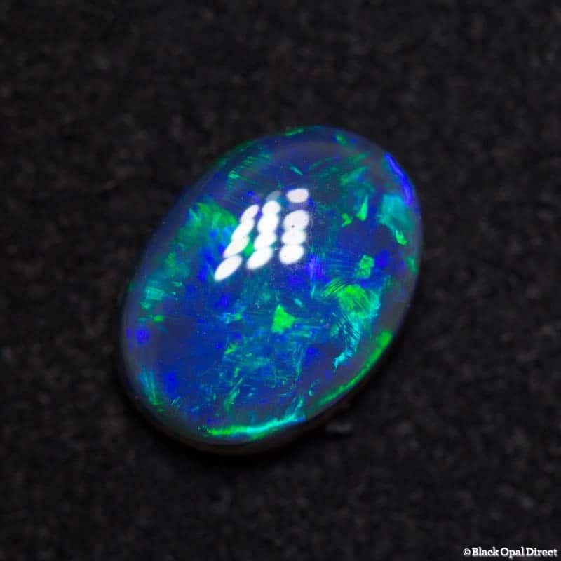 1.41 ct black opal 9x6.5x3mm - Image 4