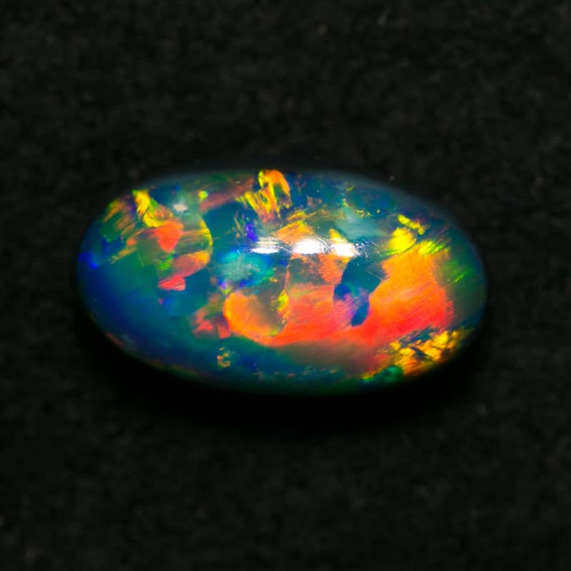1.41 ct black opal gem 9x5x4.5mm - Image 3