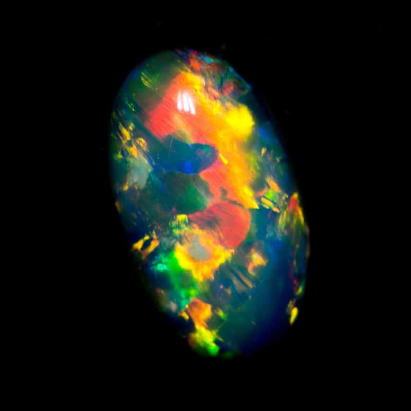 1.41 ct black opal gem 9x5x4.5mm - Image 4