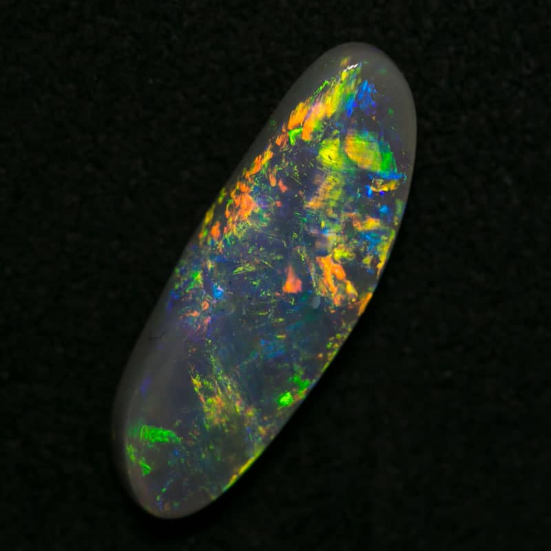 1.41 ct dark opal 15x5x3mm - Image 3