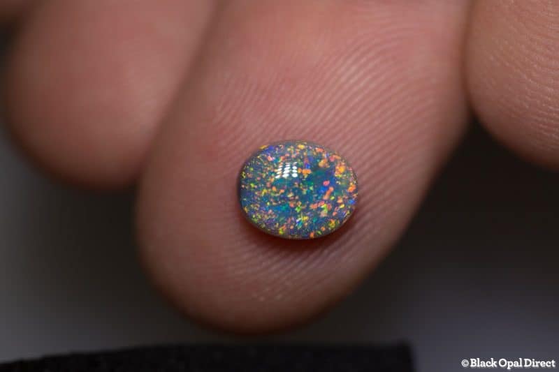 1.41 ct pinfire pattern opal 8x6x4mm - Image 3