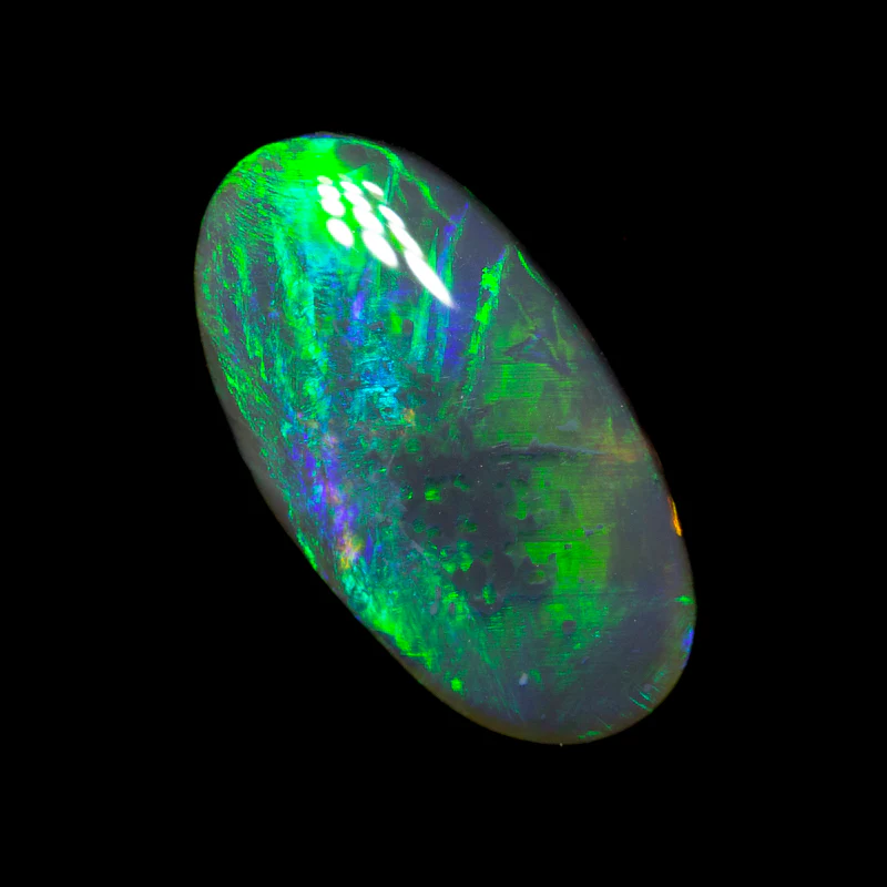 1.42 ct black opal 12.8x6.8x2.6mm - Image 2