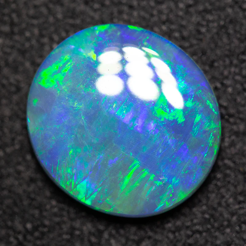 1.42 ct black opal 9.5x9x2mm - Image 3