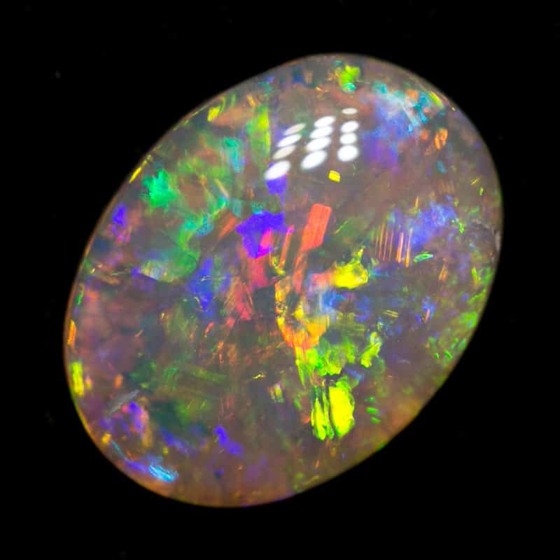 1.42 ct crystal opal 9.5x7x2.5mm - Image 2