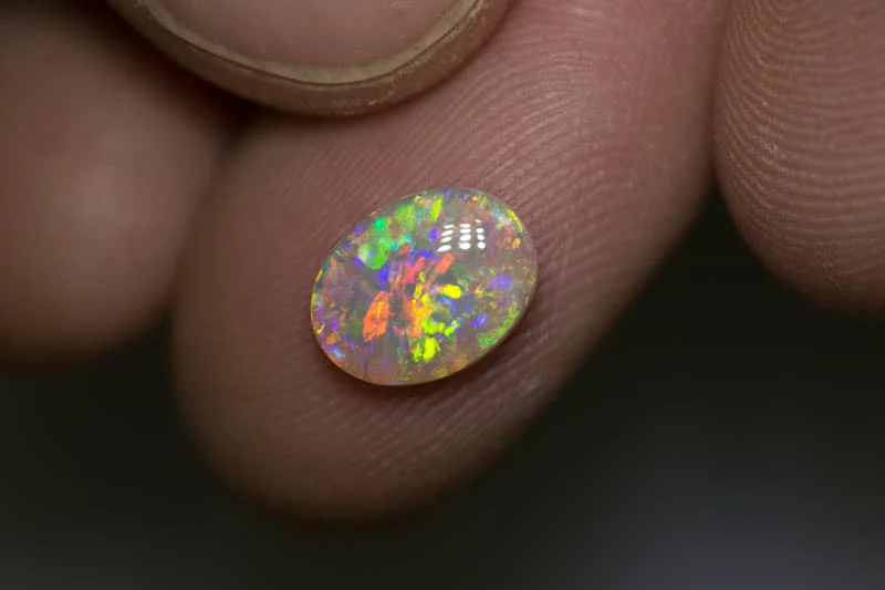 1.42 ct crystal opal 9.5x7x2.5mm - Image 3