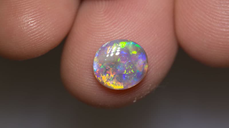 1.42 ct crystal opal 9x8x2.5mm - Image 3