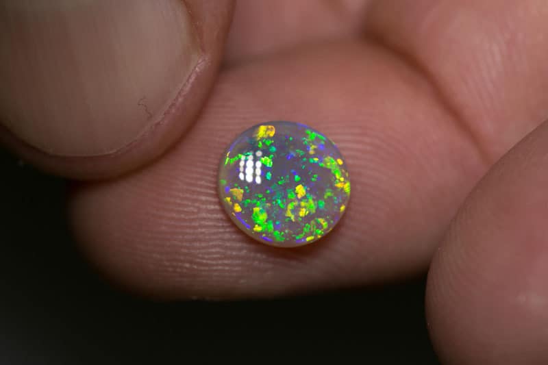 1.43 ct crystal opal 9x8.5x2.5mm - Image 3