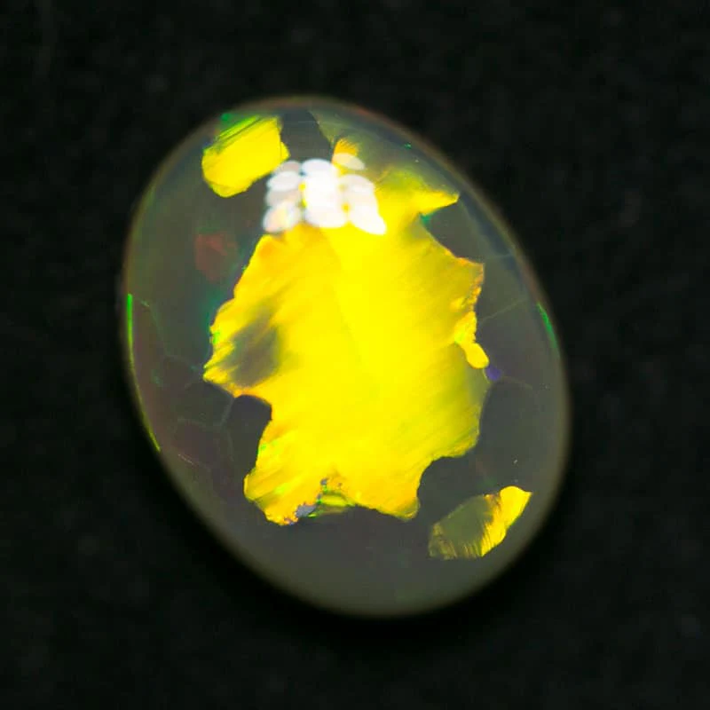 1.43 ct dark opal 9x7x3mm - Image 2