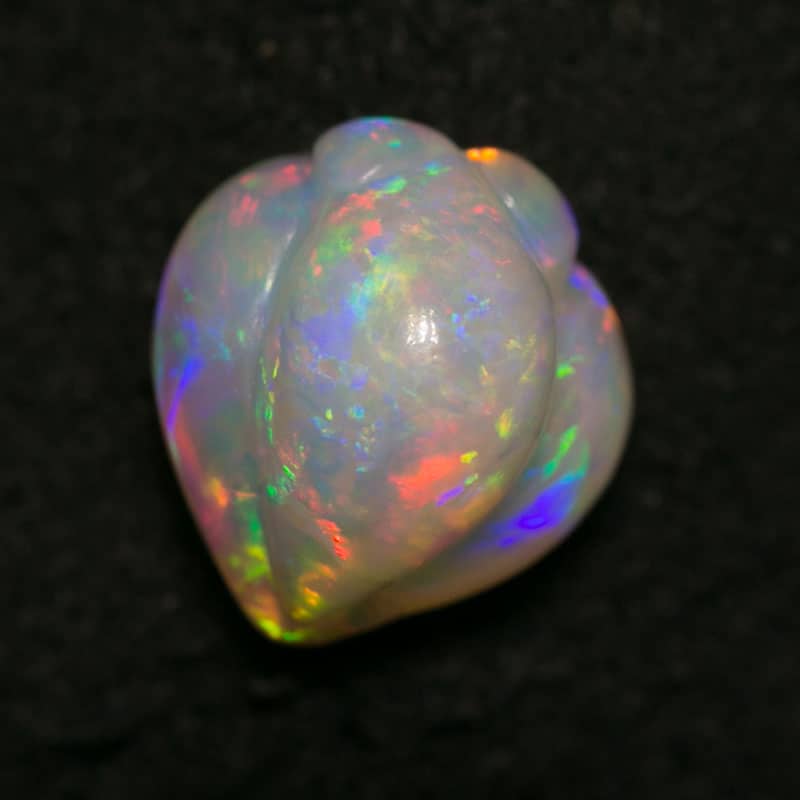 1.43 ct opal flower bud carving 8x7.5x5.5mm - Image 2