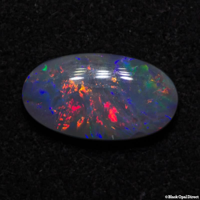 1.43 ct semi black opal 11.5x6.2x3mm - Image 3