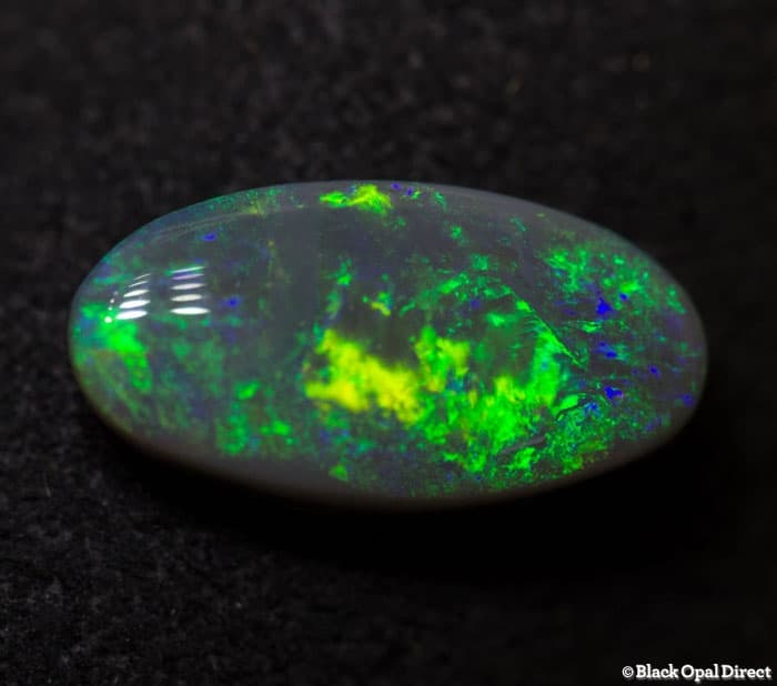 1.44 ct black opal 12x6x3mm - Image 4