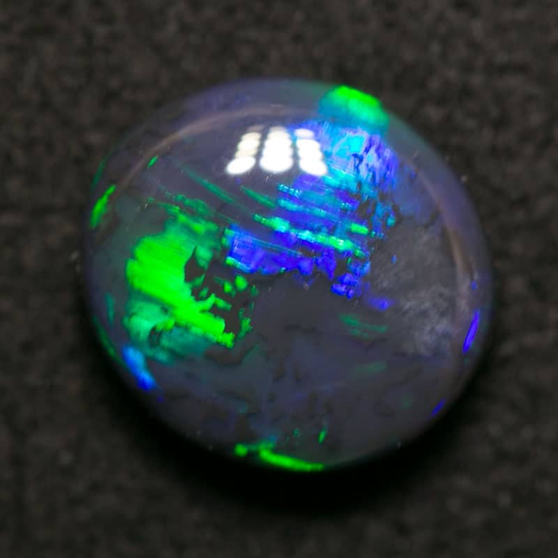1.44 ct black opal 8x7x3.5mm - Image 3