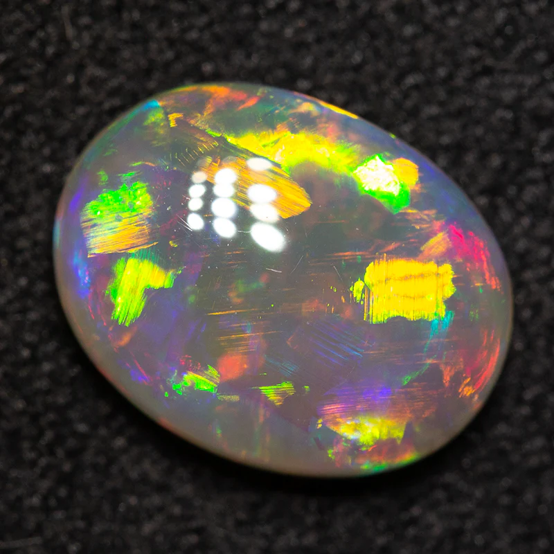 1.44 ct crystal opal 9.5x7.5x3mm - Image 3