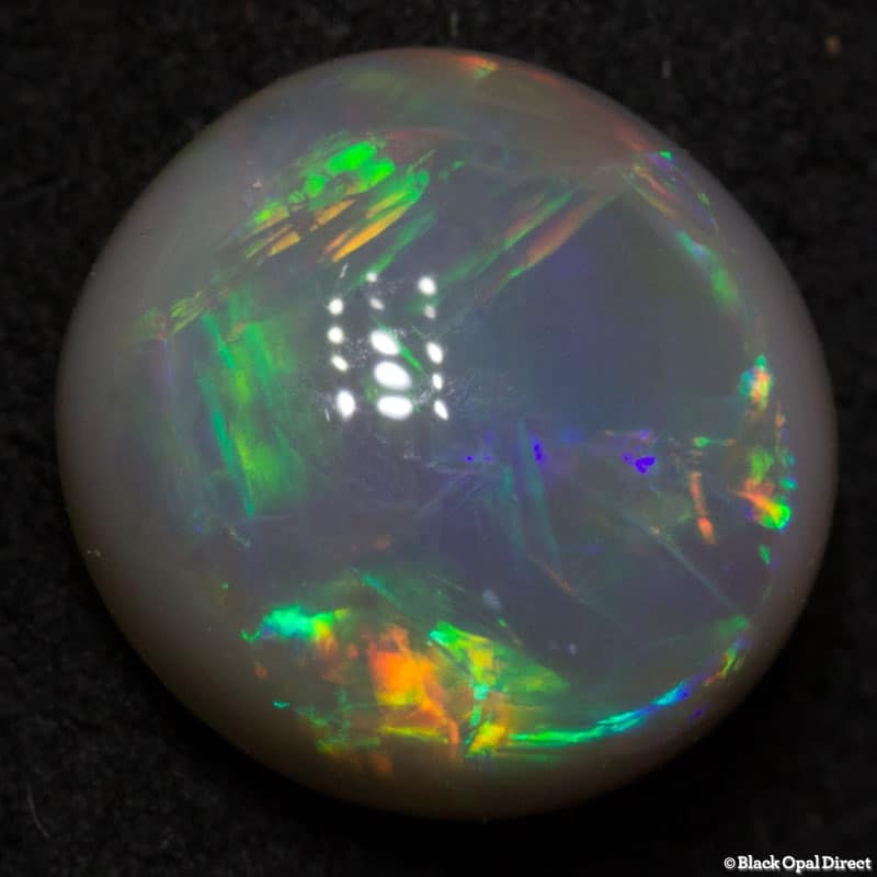 1.44 ct semi black opal 8x7.5x4mm - Image 2