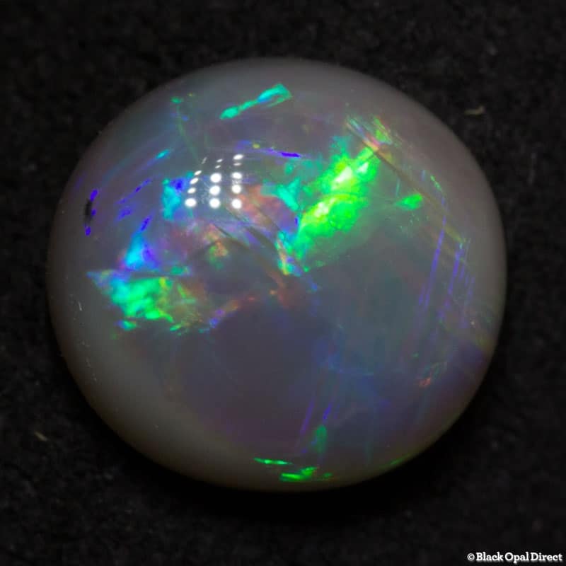 1.44 ct semi black opal 8x7.5x4mm - Image 3