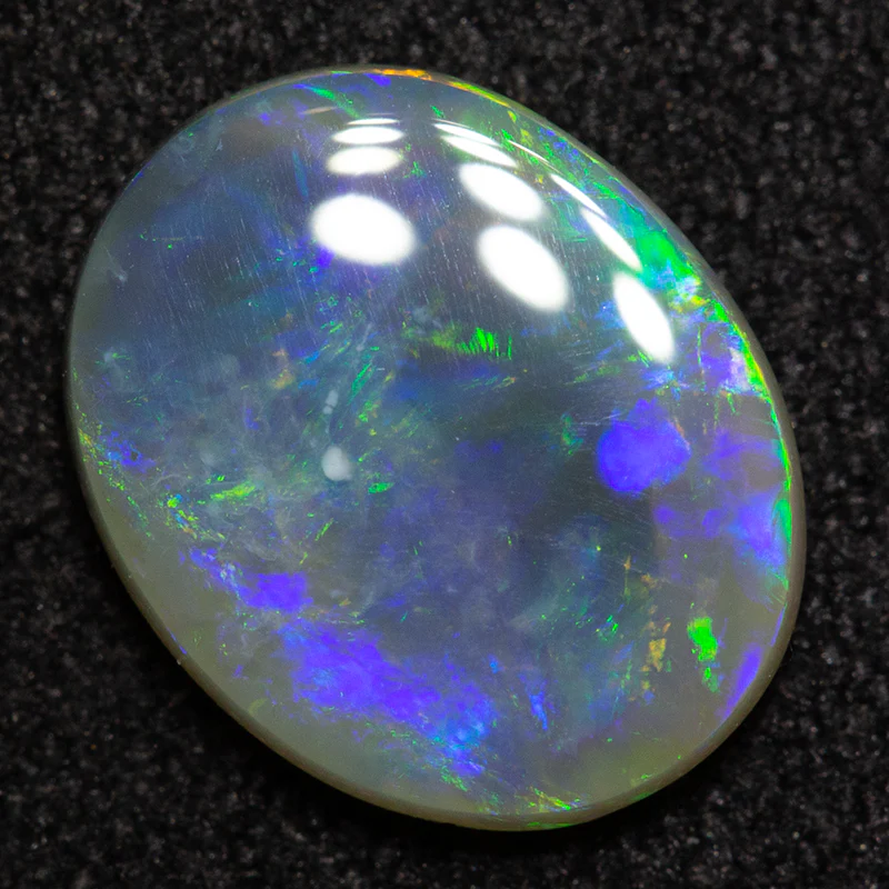 1.45 ct black opal 10.3x8.3x2.6mm - Image 2