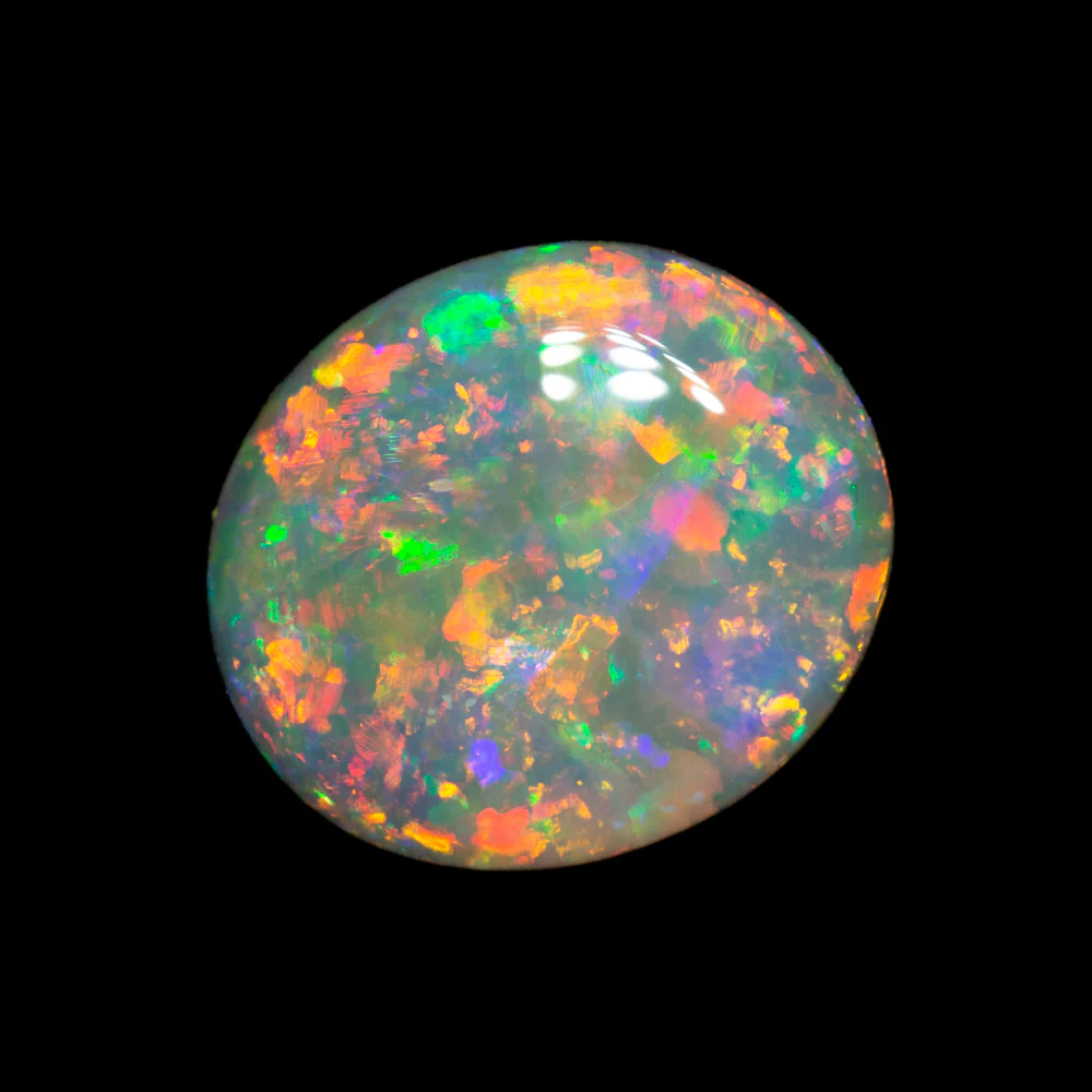 1.45 ct crystal opal 10.1x8.9x2.5mm - Image 2