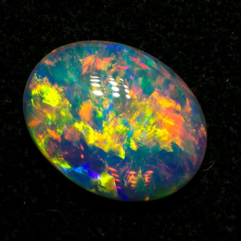 1.45 ct crystal opal gem 9.5x7x3mm - Image 2