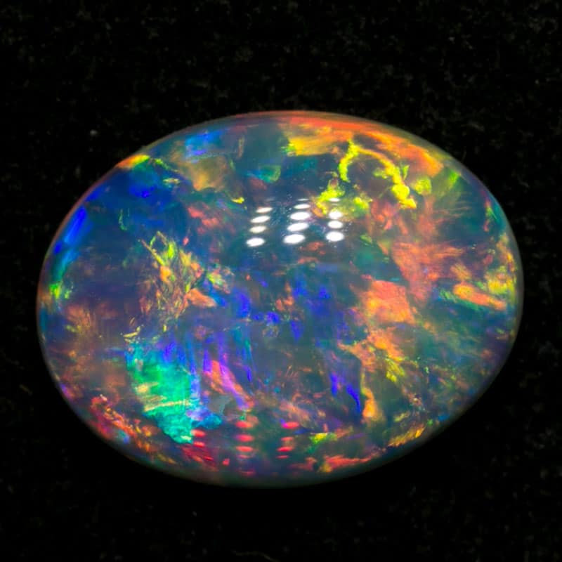 1.45 ct crystal opal gem 9.5x7x3mm - Image 3