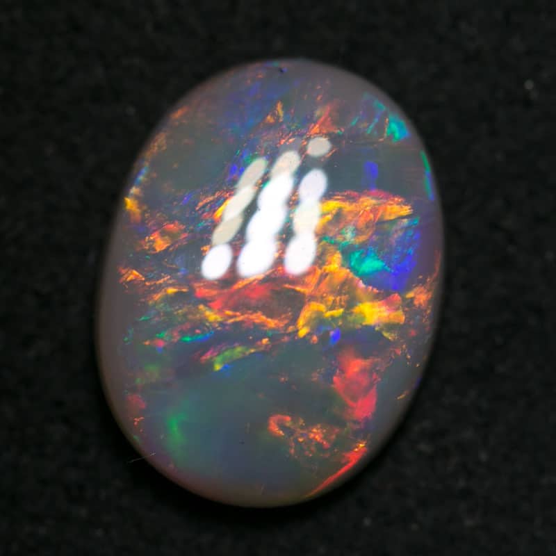 1.45 ct dark opal 10x7.5x2.5mm - Image 2