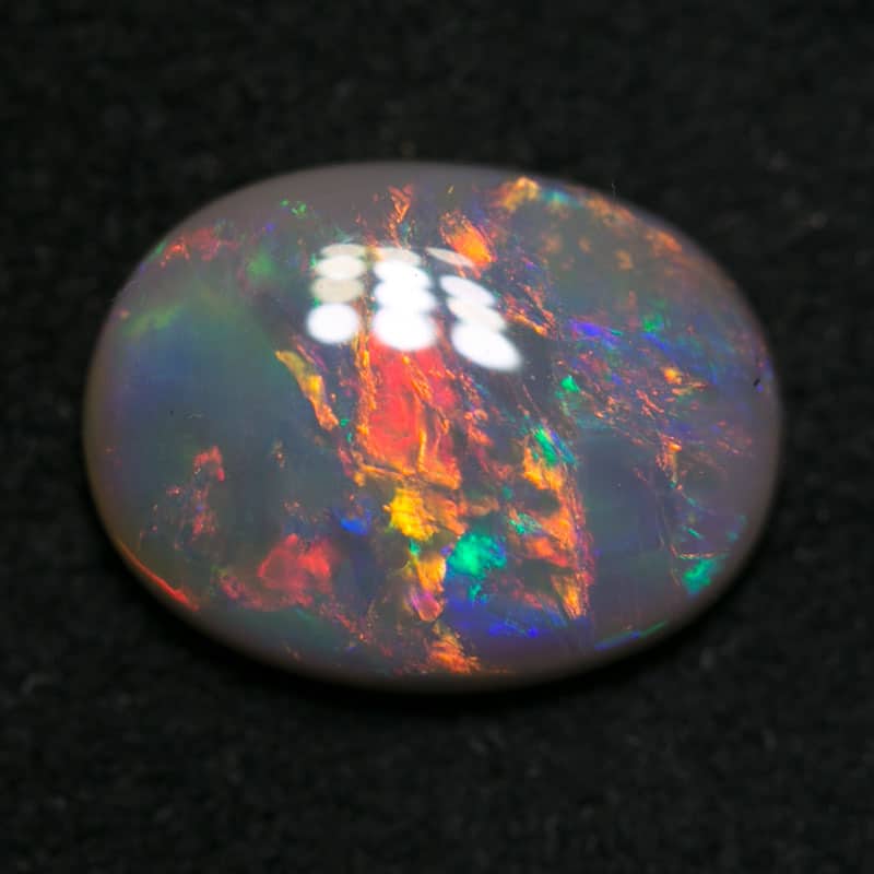 1.45 ct dark opal 10x7.5x2.5mm - Image 4