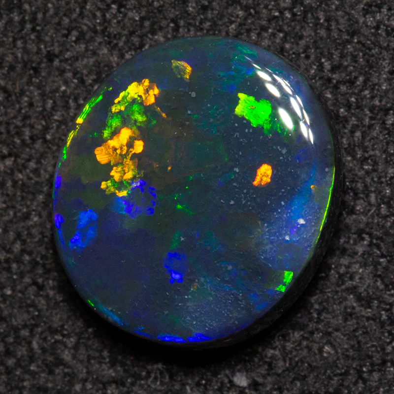 1.46 ct black opal 9.1x8.1x3.1mm - Image 2